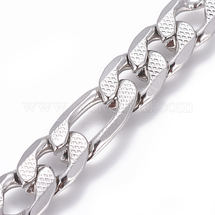 Цепи Figaro из нержавеющей стали 304 CHS-L020-048P-1