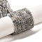 Natural Rainbow Moonstone Beads Strands, Round, Faceted, 4mm, Hole: 0.7mm, about 90~100pcs/strand, 15.35 inch(39cm)