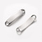 Tarnish Resistant Rectangle 304 Stainless Steel Links connectors, Stainless Steel Color, 41x10x1.5mm, Hole: 4x5mm