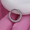 316L Stainless Steel Hoop Nose Rings, Stainless Steel Color, 8mm, Pin: 1.2mm