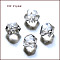 K9 Glass, Imitation Austrian Crystal Beads, Grade AAA, Faceted, Cornerless Cube Beads, Clear, 6x5.5x5.5mm, Hole: 0.7~0.9mm