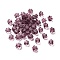 K9 Glass, Imitation Austrian Crystal Beads, Grade AAA, Faceted, Cornerless Cube Beads, Purple, 7.5x7.5x7.5mm, Hole: 0.9~1mm