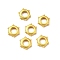 Alloy European Beads, Matte Gold Color, 11x10x3mm, Hole: 5mm
