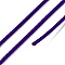 Braided Round Steel Wire, for DIY Bracelets, Indigo, 3.2mm