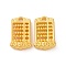 Rack Plating Alloy Pendants, Abacus Charms, Matte Gold Color, 17x10x3.5mm, Hole: 1.8mm