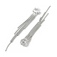 Латунные цепочки с подвесками-кисточками KK-D090-04G-2