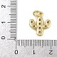 Латунные микро проложить кубического циркония подвески KK-Z123-15G-3