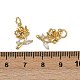 Латунные микро проложить кубического циркония подвески KK-Z120-06G-01-3