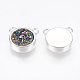 Естественно druzy агат подвески X-KK-K177-04A-06S-1