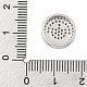 Латунные микро проложить кубического циркония слайд подвески ZIRC-I068-28P-3