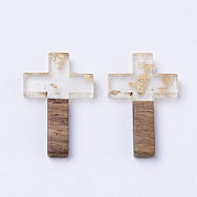 Подвески из смолы и ореха RESI-N025-012A-A01