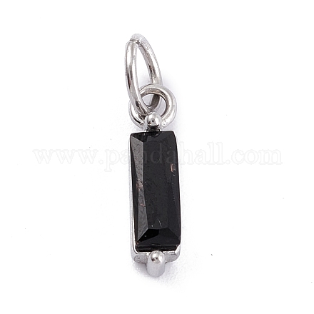 Подвески из нержавеющей стали 304 с кубическим цирконием STAS-E487-21P-05-1