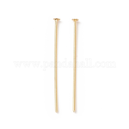 Латунные шпильки с плоской головкой KK-WH0058-03B-G01-1