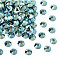 Preciosa® MAXIMA Crystal No Hotfix Flatback Stones, Czech Crystal, Dura Foiling, Round(438 11 615 Chaton Rose), 30280 200 Dark Indigo AB, SS10(2.7~2.9mm)