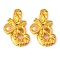 Alloy Cabochons, Walking Stick, for Christmas Day, Golden, 10mm