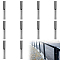 SUPERFINDINGS 10Pcs 316 Stainless Steel Invisible Cable Railing Kit Terminal Toggle Anchor Angle 1/8