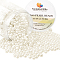 Pearlized Eco-Friendly Dyed Glass Pearl Round Bead, Beige, 4~4.5mm, Hole: 0.7~1.1mm, about 1000pcs/box