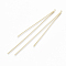 Brass Big Chain Tassel Pendants, Real 18K Gold Plated, 107x2.5x1mm, Hole: 1.6mm