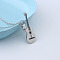 Guitar 667 Stainless Steel with Alloy Pendant Necklaces, Stainless Steel Color, 23.62 inch(60cm)