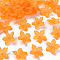 Frosted Acrylic Bead Caps, 20x21.5x4.5mm, Hole: 1.6mm, about 1630pcs/500g