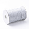 Korean Waxed Polyester Cords, Light Grey, 3mm, about 43.74 yards(40m)/roll