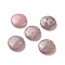 Natural Rhodochrosite Beads, Flat Round, 35x10mm, Hole: 1mm