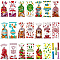 100Pcs 10 Styles OPP Plastic Storage Bags, Easter Theme, for Candy, Cookies, Gift Packaging, Rectangle with Easter Theme Pattern, with 100Pcs 5 Colors Plastic Wire Twist Ties, Easter Theme Pattern, Bag: 270~275x130x0.1mm, about 10pcs/style