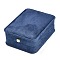 Velvet Pendants Boxes, with Acrylic Pearl, Rectangle, for Wedding, Jewelry Storage Case, Dark Blue, 4x3x1-1/2 inch(10x7.6x3.9cm)