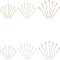 UNICRAFTALE 3 Sizes 30/35/40mm Stainless Steel Eye Pin 300pcs 2 Colors Eyepins with Loop Open Eye Pins Hooks for Jewelry Making Arts & Crafts Projects with Storage Container
