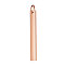 Ion Plating(IP) 304 Stainless Steel Pendants, with Jump Ring, Manual Polishing, Rectangle Charm, Stamping Blank Tag, Rose Gold, 20x3x1.5mm, Hole: 3mm