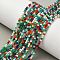 Cat Eye Beads Strands, Round, Colorful, 2mm, Hole: 0.7mm, about 157pcs/strand, 14.17~14.57 inch(36~37cm)