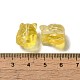 Прозрачные стеклянные бусины GLAA-D025-06I-3