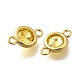 Подвески из латуни с кубическим цирконием KK-Q043-24G-3