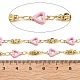 Латунные сердечные цепи KK-D368-03G-E-2