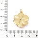 Латунные подвески с кубическим цирконием и эмалью KK-U062-42G-01-3