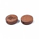 Деревянные бусины с лазерной гравировкой WOOD-S053-53A-3