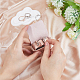 Портативный футляр для хранения сережек из искусственной кожи FIND-WH0152-608-4