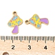 Подвески из нержавеющей стали 304 с эмалью STAS-R168-22G-03-3