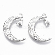 Латунные микро проложить кубического циркония подвески KK-T062-02P-NF