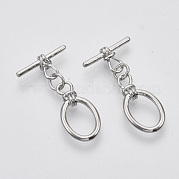 Латуни Переключить застежками KK-T051-16P-NF
