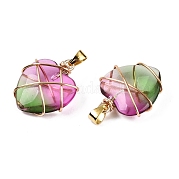 Подвески lampwork GLAA-T023-05I