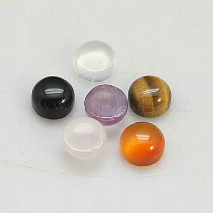 Кабошоны из камня G-H1598-FR-4x2mm-M-1