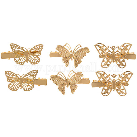 Заколки крокодил из сплава PW-WG08715-03-1