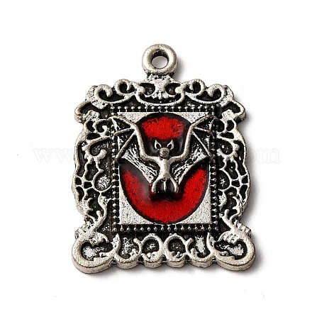 Подвески из эмали из сплава Hallowmas ENAM-K079-01B-AS-1