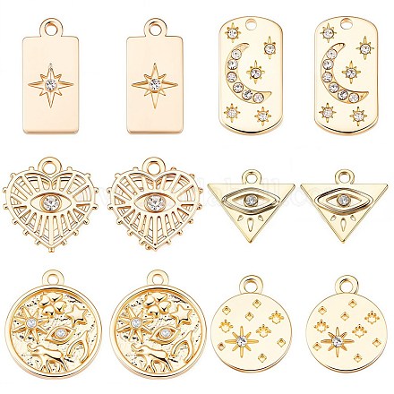 Подвески из сплава 24 шт. FIND-SC0003-82-1