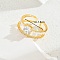 Vintage Luxury Fashion Gemstone Ring Women's Jewelry Party Wedding Gift Banquet.