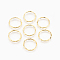Tibetan Style Linking Rings, Circle Frames, Cadmium Free & Nickel Free & Lead Free, Antique Golden Color, 22x1.5mm, about 18.5mm inner diameter