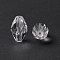 Imitation Austrian Crystal Beads, Grade AAA, K9 Glass, Faceted, Bicone, Clear, 6x9.5mm, Hole: 0.7~0.9mm