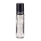 Glass Roller Ball Bottles, Essential Oil Refillable Bottle, with Quartz Crystal Chip Beads, for Personal Care, 107x15mm, Beads: 3x11~3x7mm, Capacity: 10ml