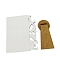 MDF Board Heat Transfer Blanks Photo Frame, for Heat Press, Rectangle, Word, 180x150x5mm